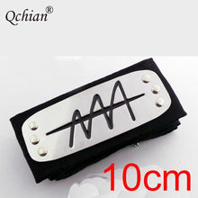 Load image into Gallery viewer, Black Leaf Village Headband for Naruto Cosplay Costume Kakashi Itachi akatsuki madara headband Cartoon Accessories Toy Gifts