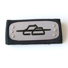 Load image into Gallery viewer, Anime Naruto Kakashi Sasuke Hidden Leaf Village Headband Konoha Cosplay Armband Headwear